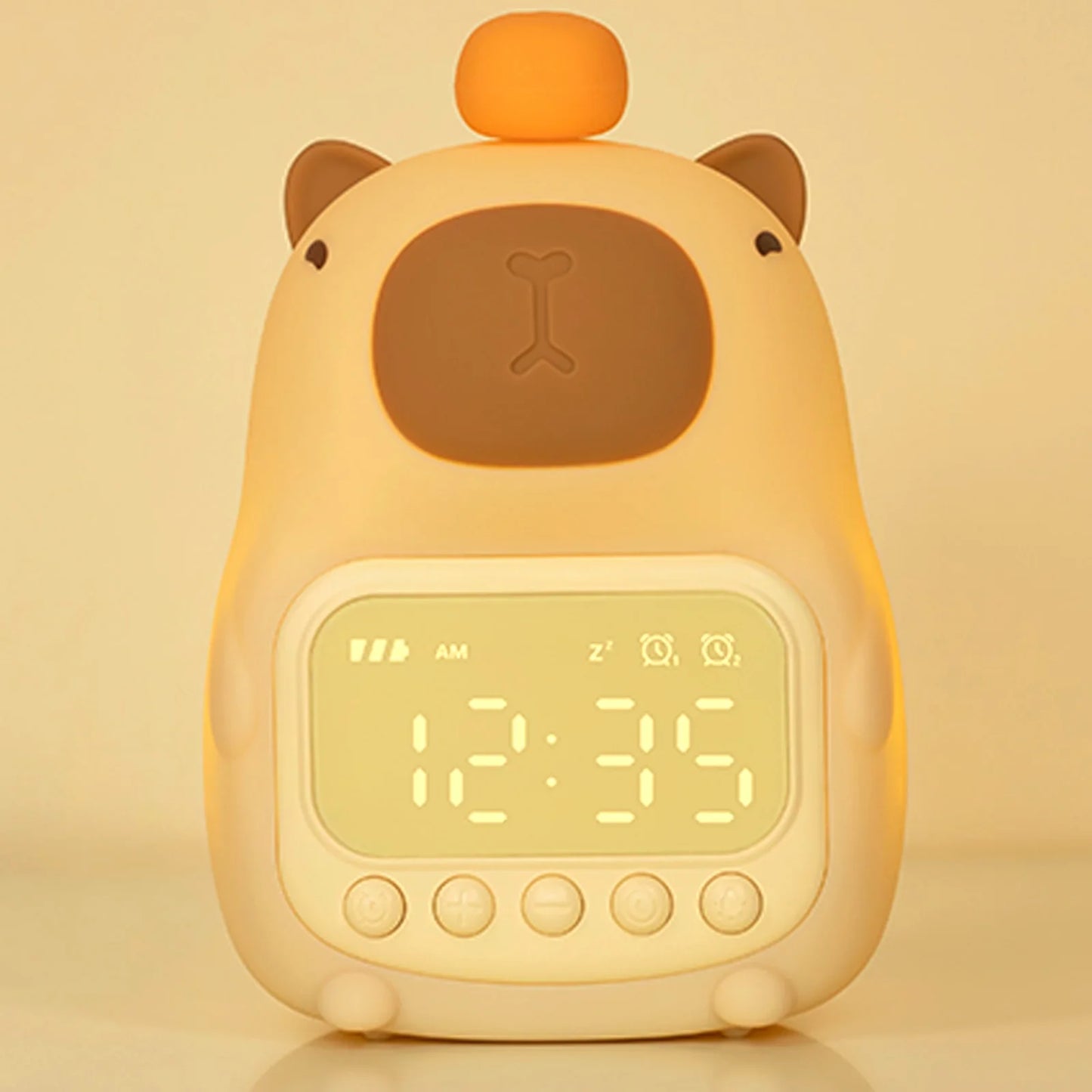 Capybara Clock