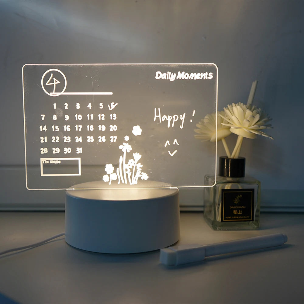 LED Note Board Night Light