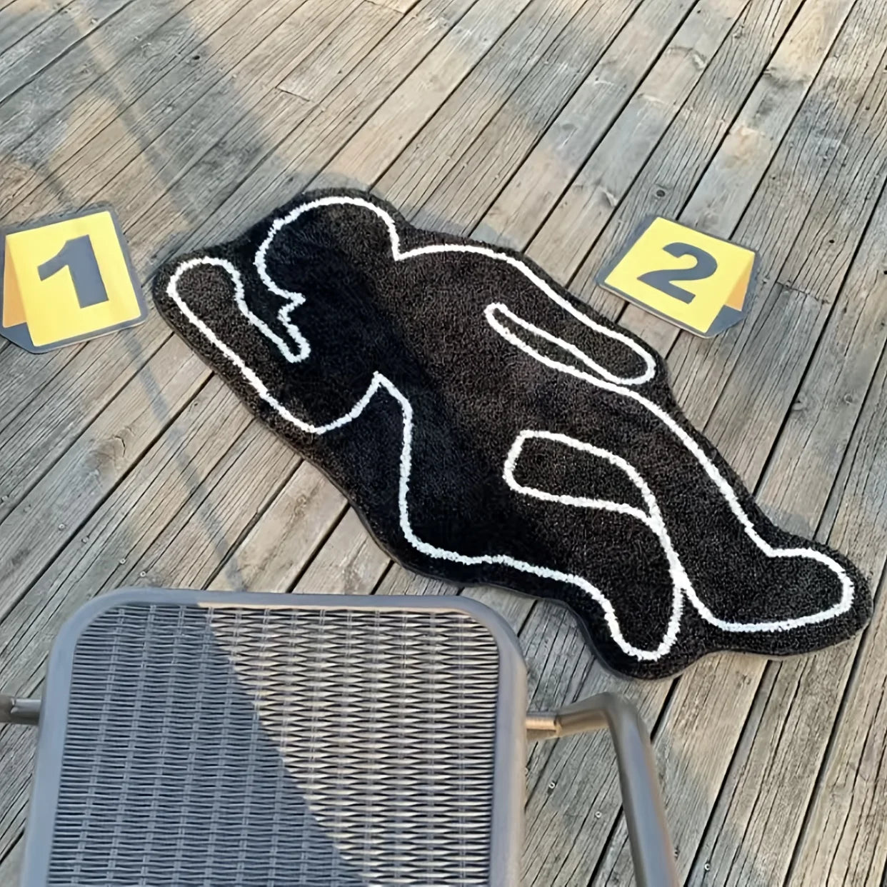 Non-Slip Creative Humanoid Rug