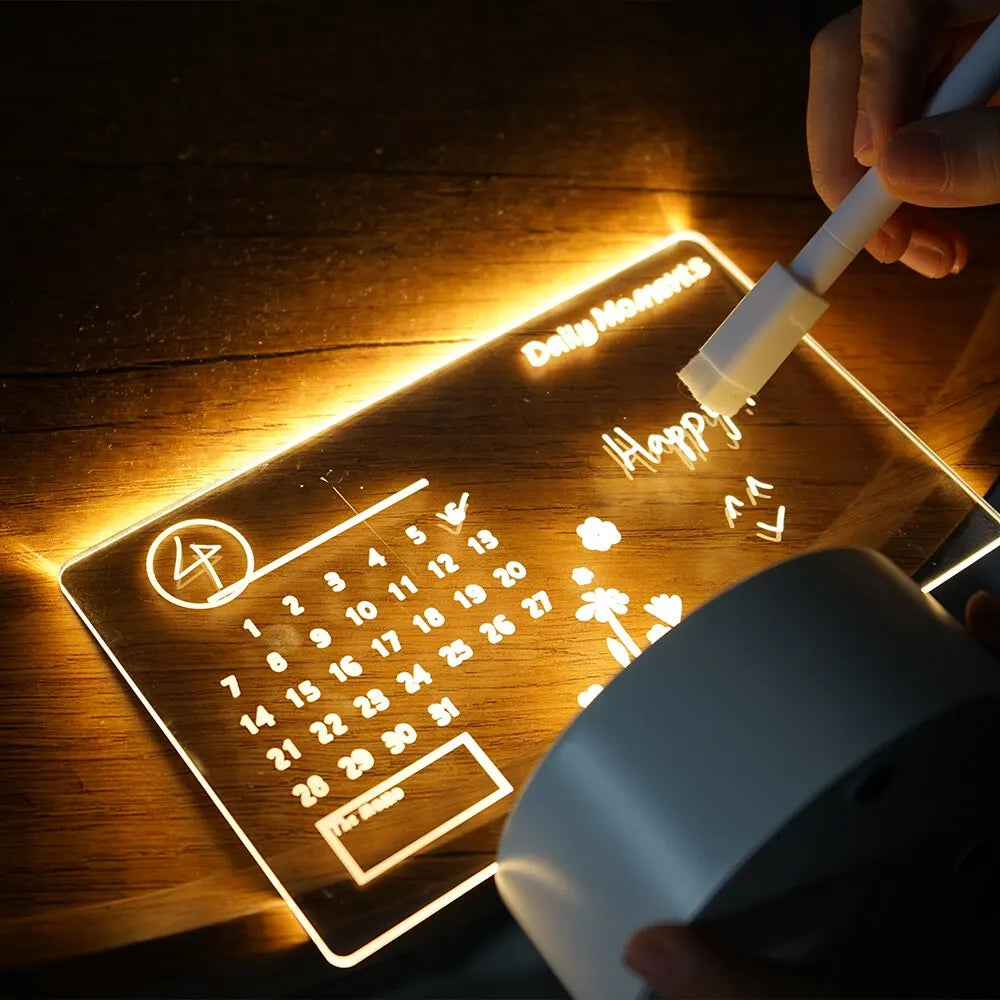 LED Note Board Night Light