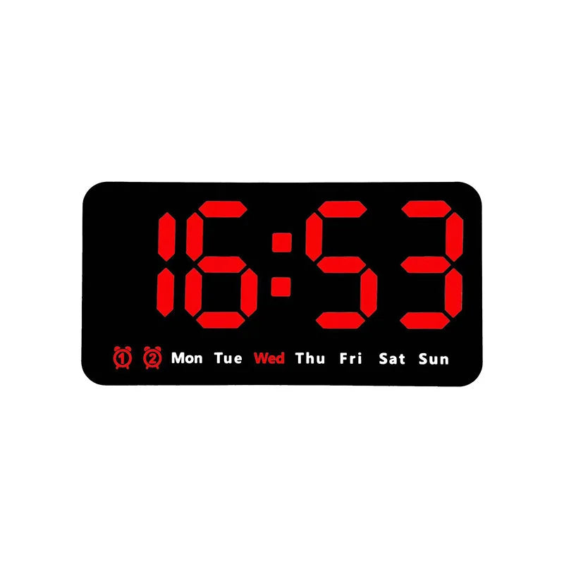 Voice Control Large Digital Wall Clock
