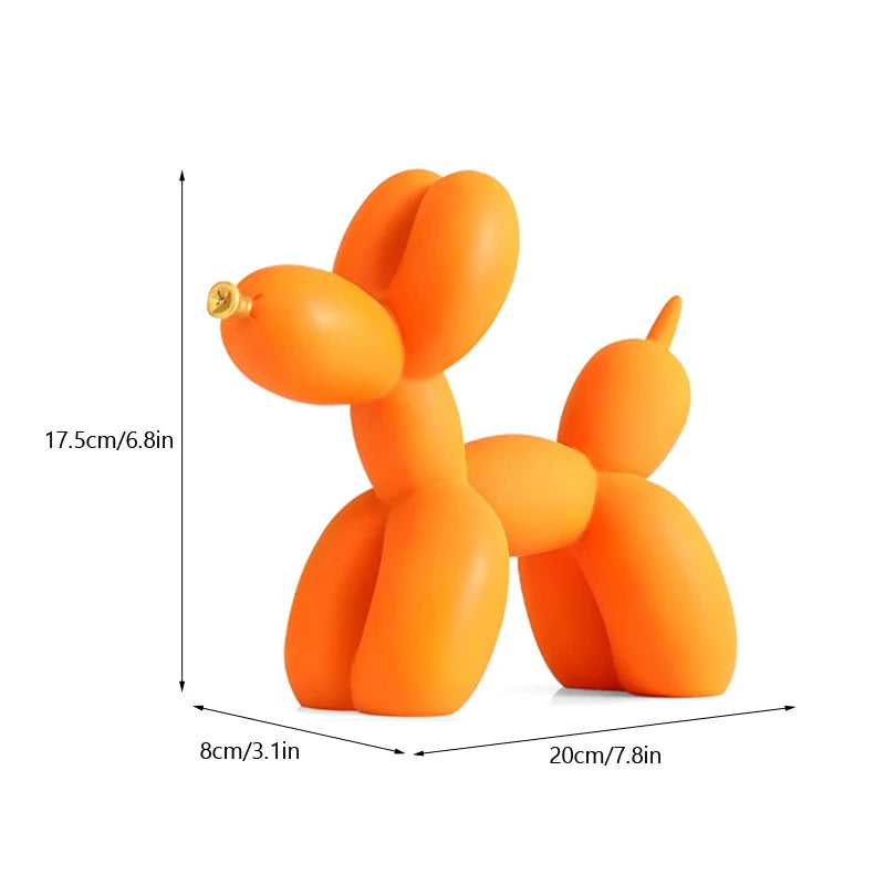 Nordic Balloon Dog Figurines for Interior