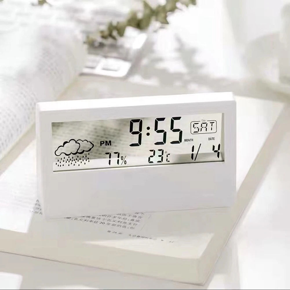Thermo Hygrometer Clock