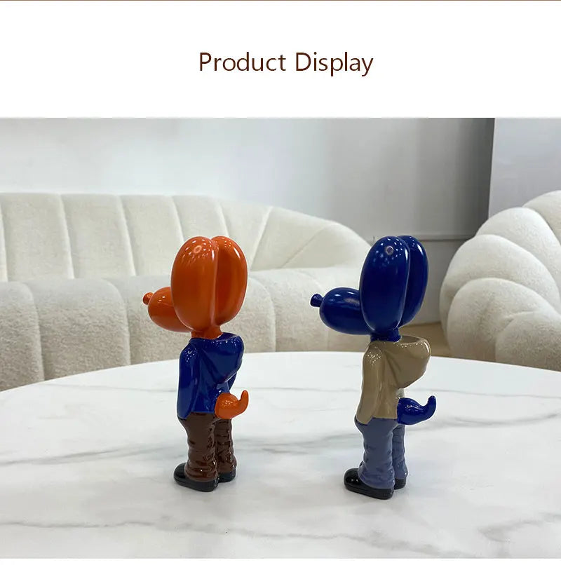 Pocket Balloon Dog Figure