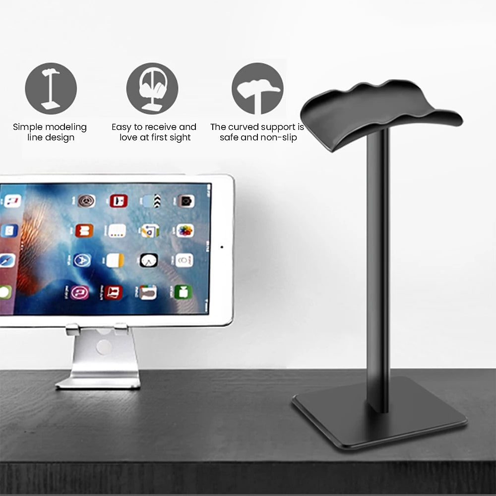 Headphone Stand Rack Non-Slip Headset Holder
