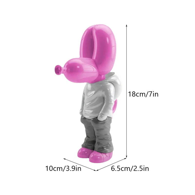 Pocket Balloon Dog Figure