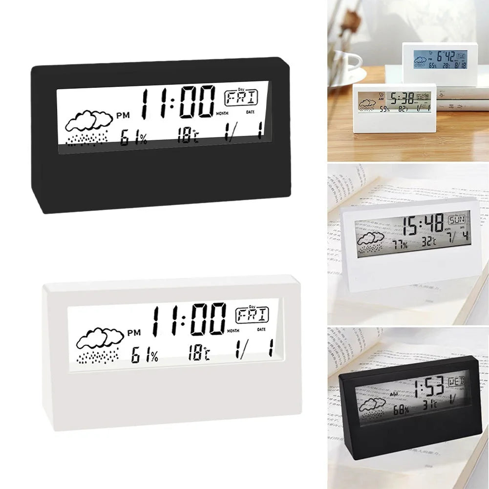 Thermo Hygrometer Clock