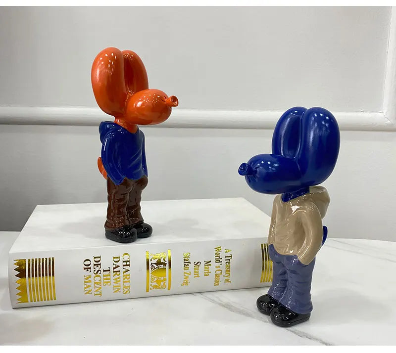 Pocket Balloon Dog Figure