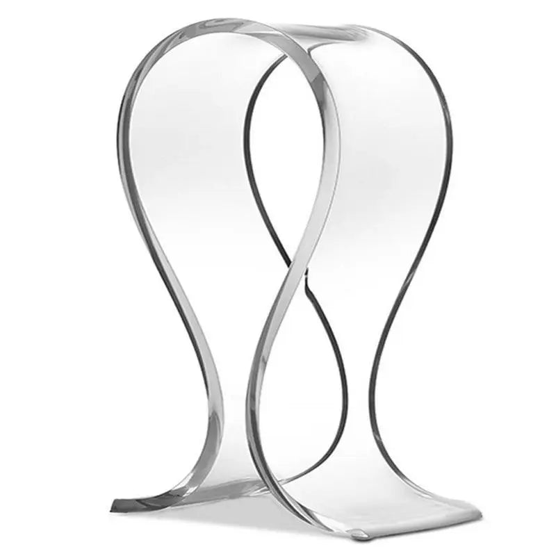 3mm Universal Acrylic Headphone Headset Earphone Stand Holder