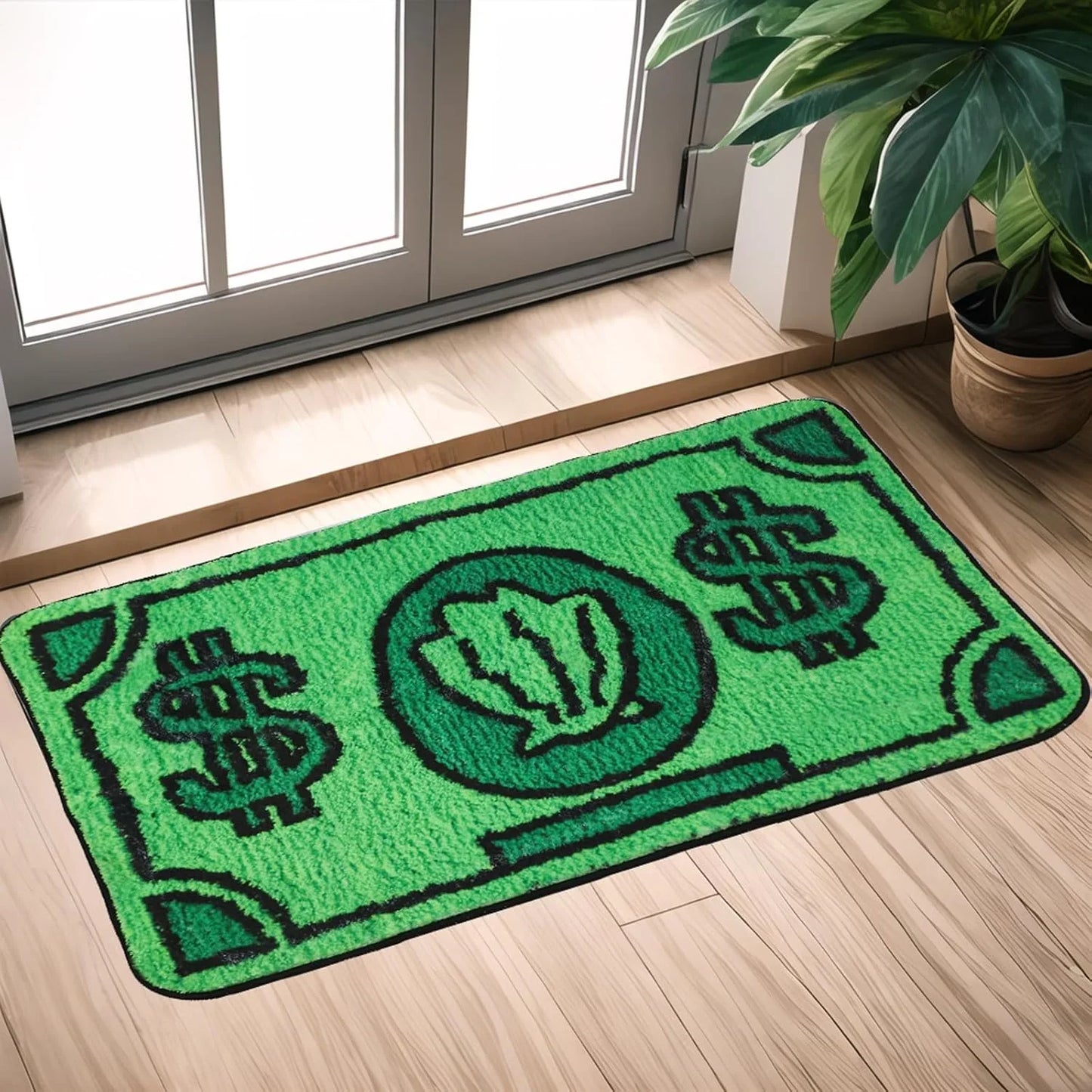 Waterproof Cartoon Money Rugs