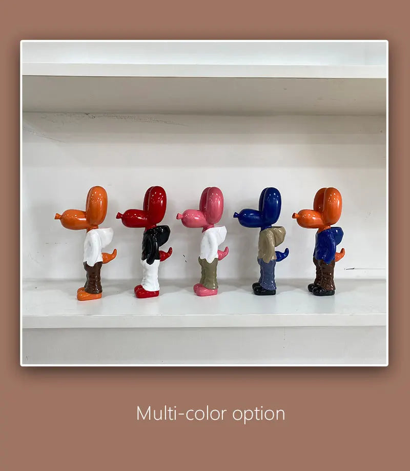 Pocket Balloon Dog Figure
