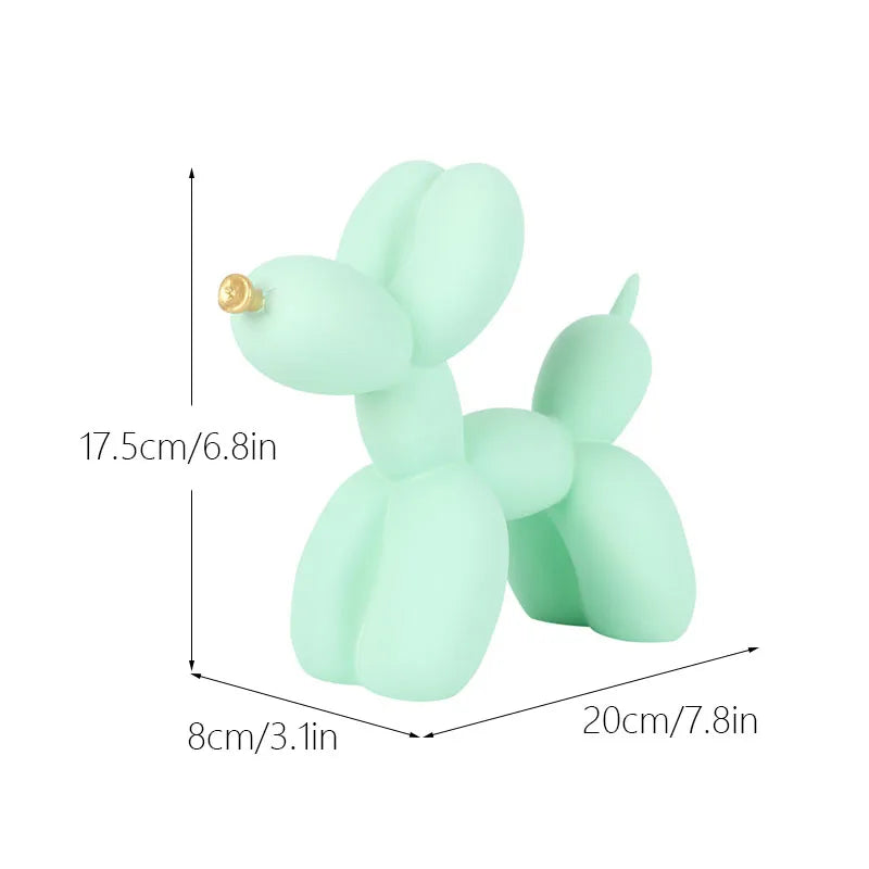 Nordic Balloon Dog Figurines for Interior