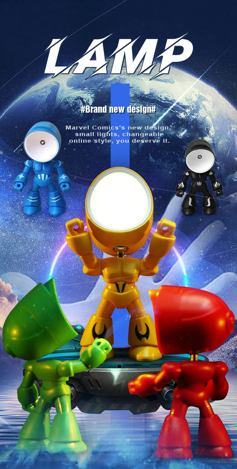 Mini Cute Cartoon Pet Table Lamp