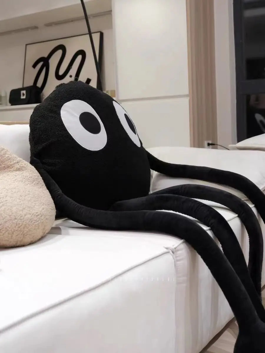 Cushion Black Coal Ball Doll Sofa