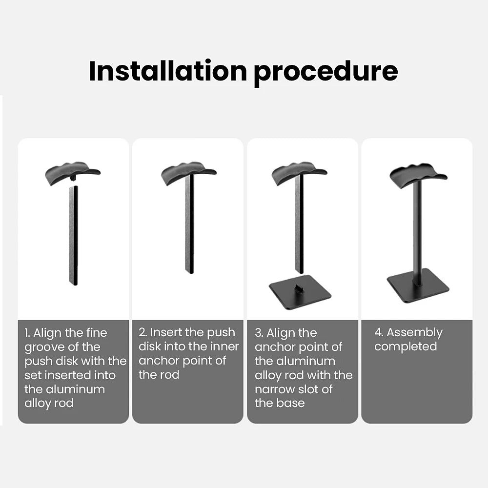 Headphone Stand Rack Non-Slip Headset Holder