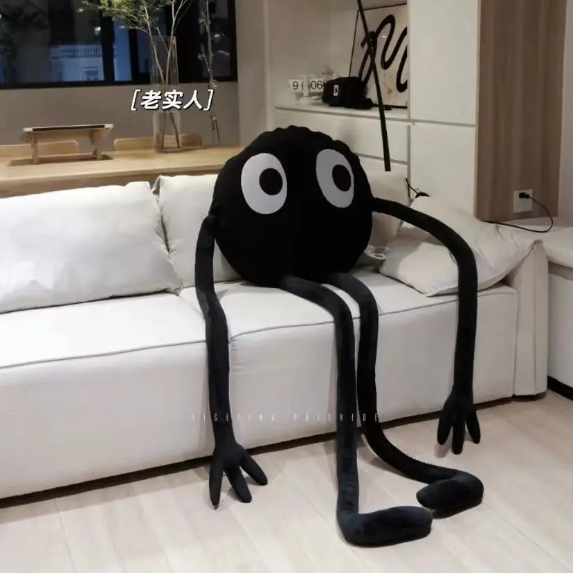 Cushion Black Coal Ball Doll Sofa