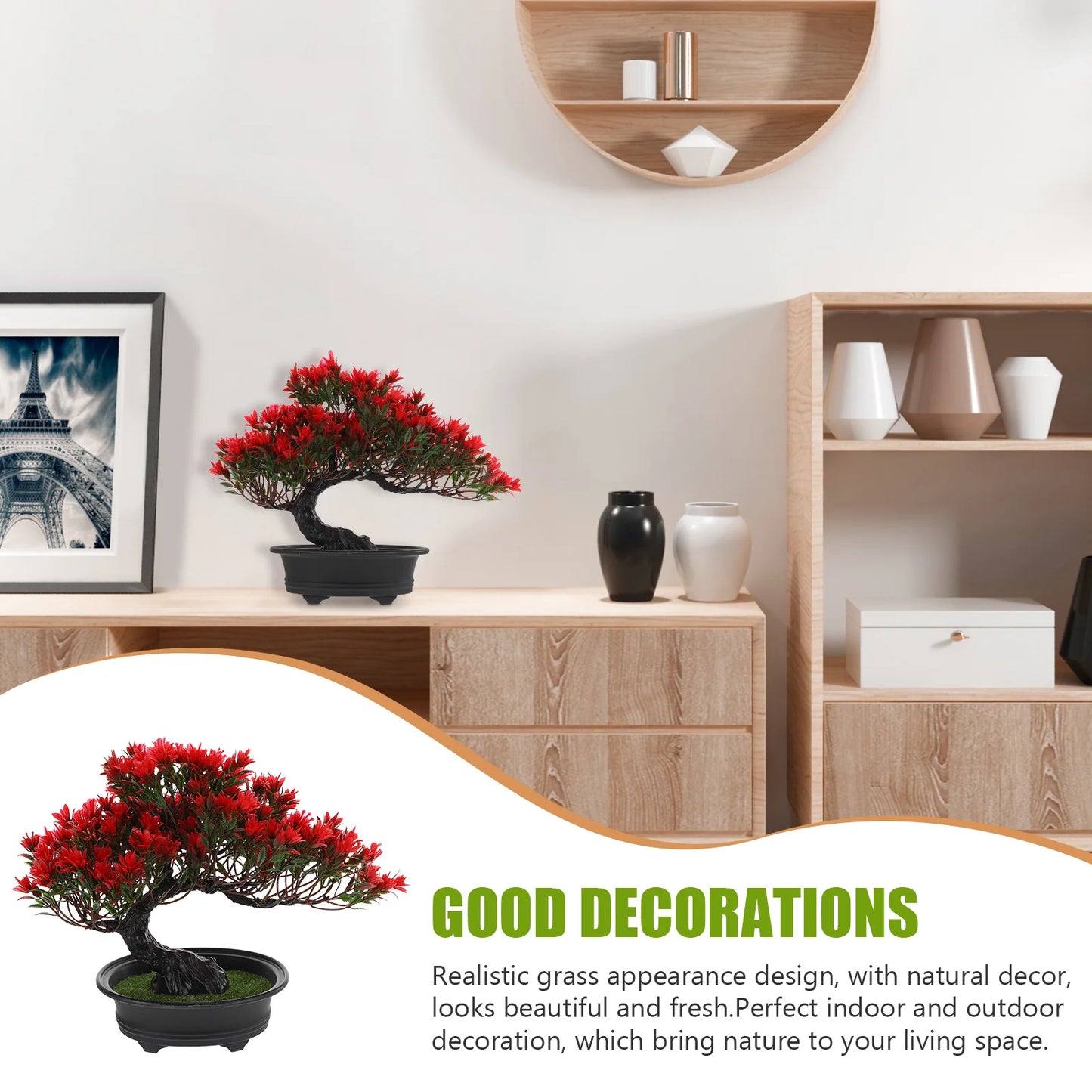 Artificial Plant Potted Bonsai