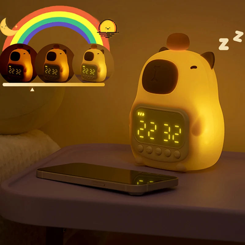 Capybara Clock