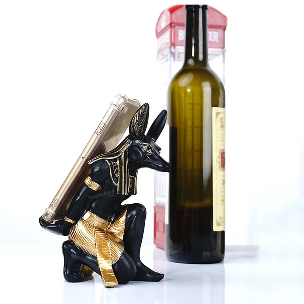 Resin Egypt Anubis God Controller Holder
