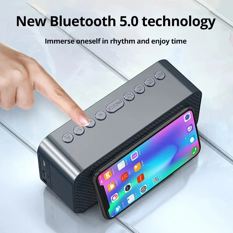 LED Digital Alarm Clock with Bluetooth
