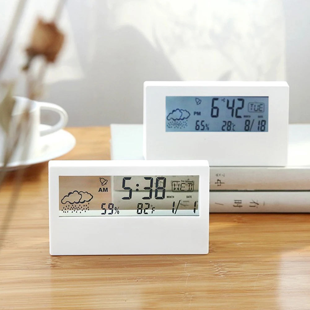 Thermo Hygrometer Clock