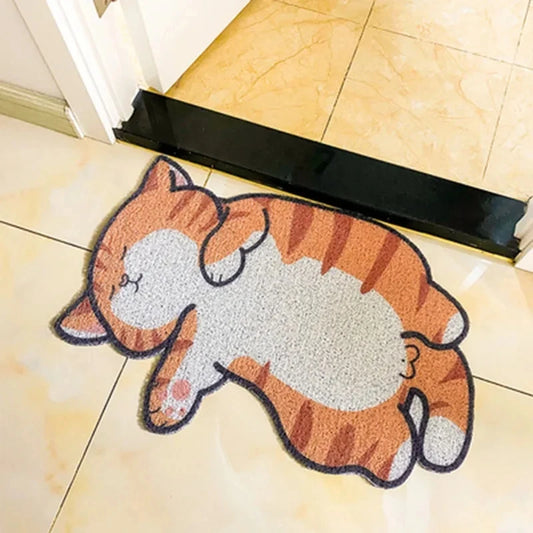Cartoon Sand Scraping Dust Door Entrance
