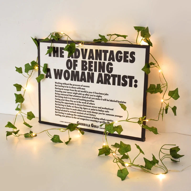 2/5/10M Silk Leaves Fake Creeper Green Leaf Ivy Vine LED String Lights
