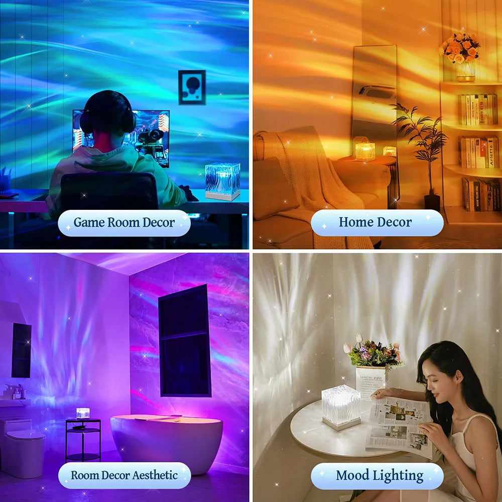 Lamp Ocean Projector
