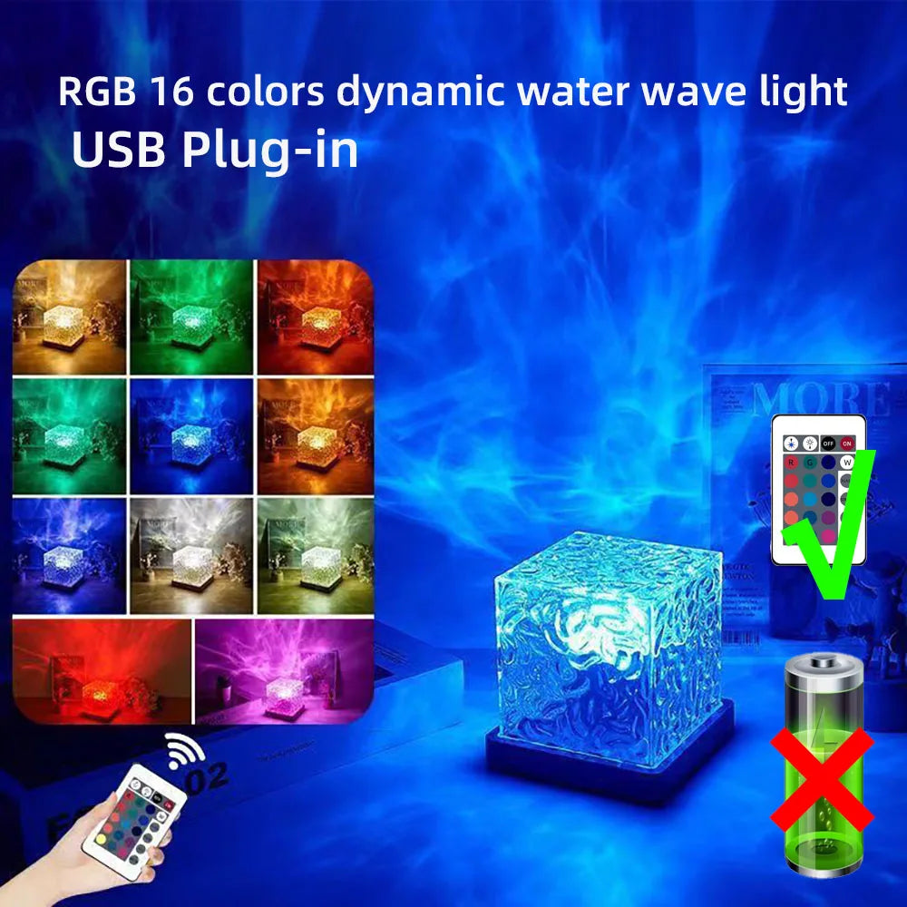 Lamp Ocean Projector