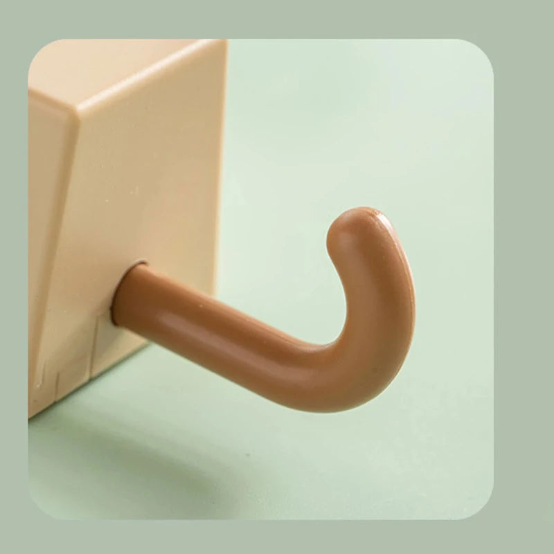 Cartoon Cat Hooks Stickers Bedroom Door Hooks Key Hooks