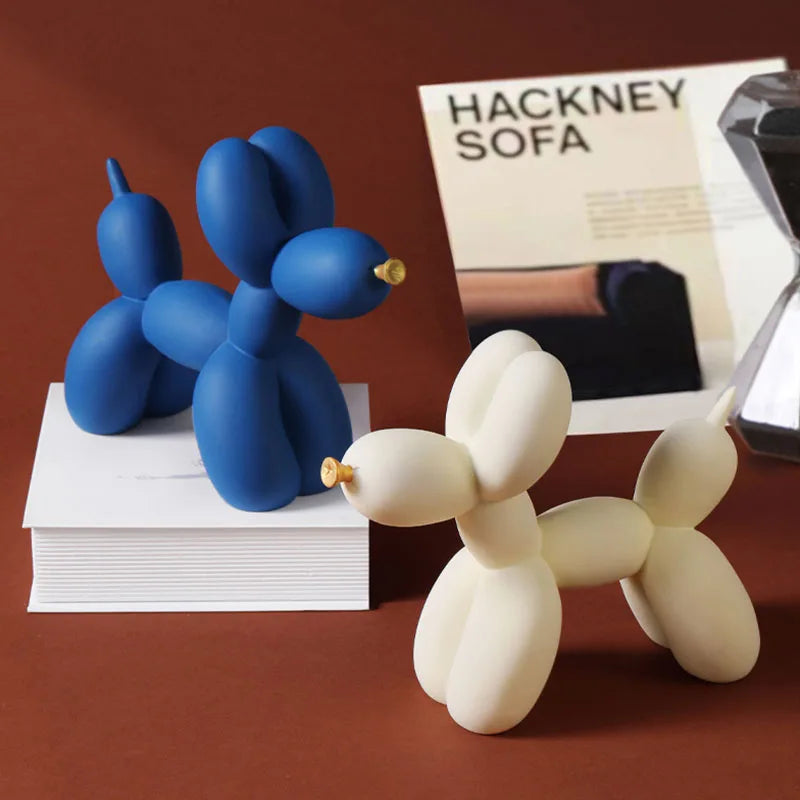 Nordic Balloon Dog Figurines for Interior