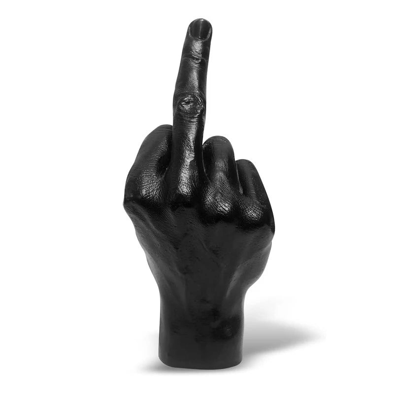 Resin Ornaments Of Middle Finger Statue
