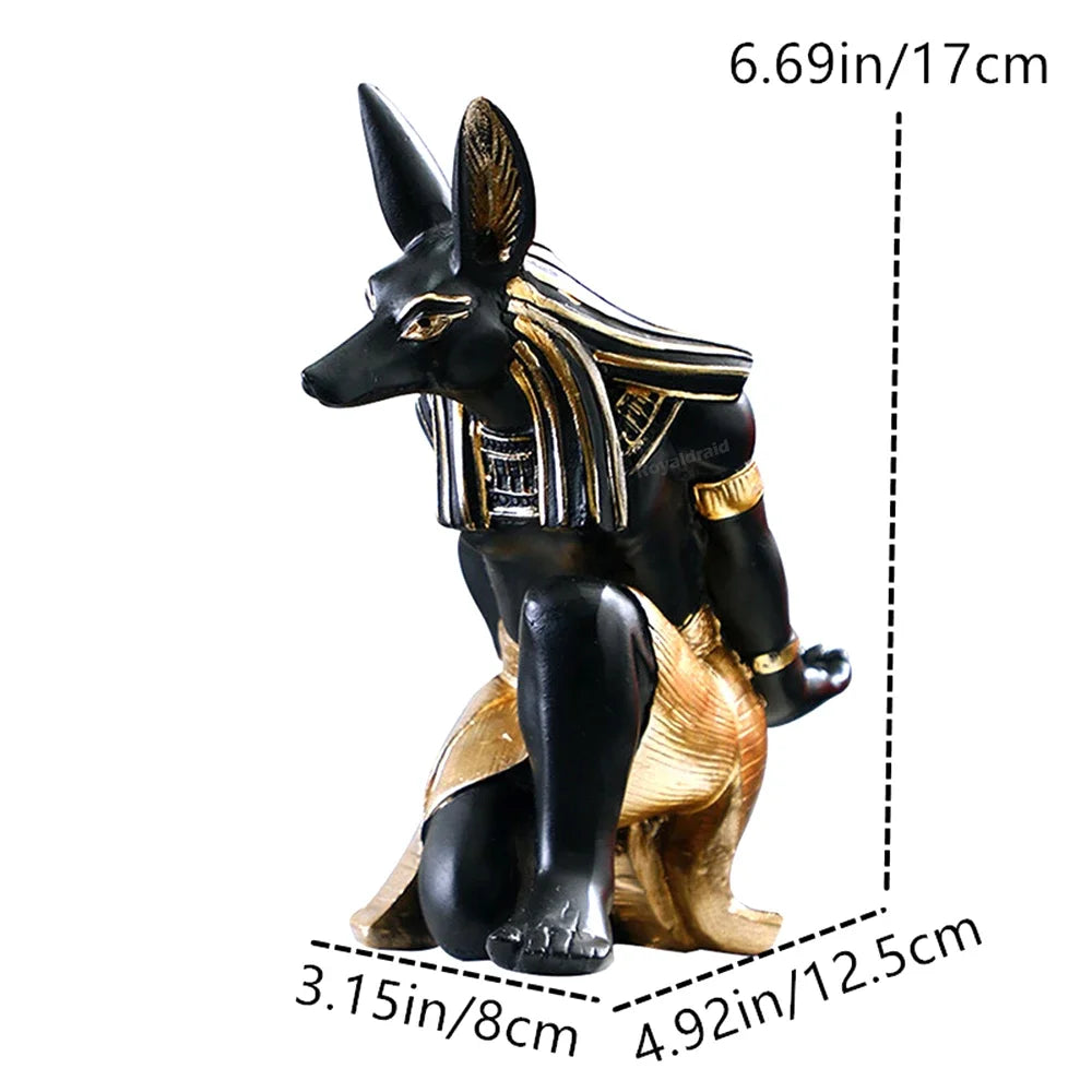 Resin Egypt Anubis God Controller Holder