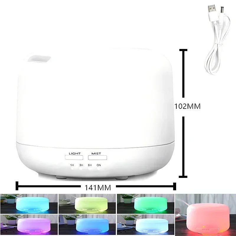 Night Lights Mini Humidifier For Car Home Bedroom