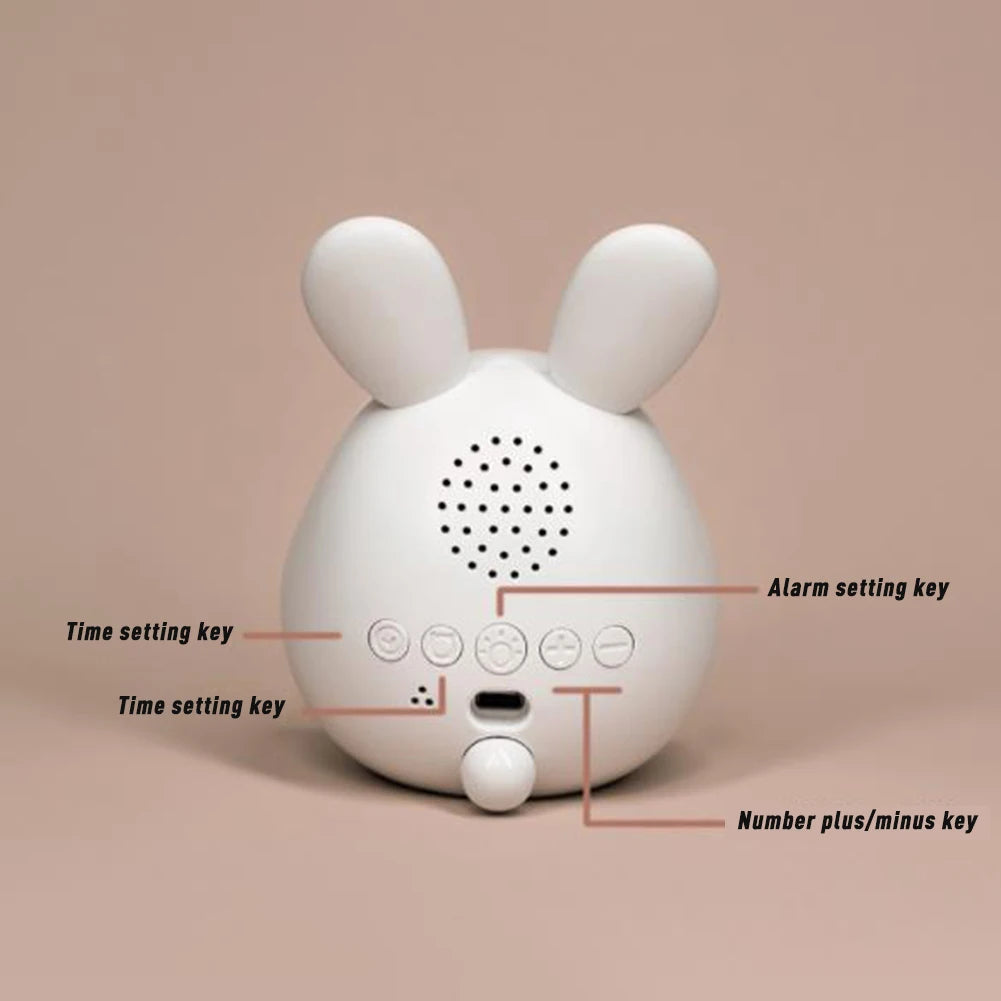 Cute Rabbit Alarm Clock