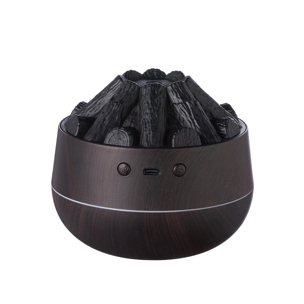 300ML Artificial Charcoal Fire Air Humidifier