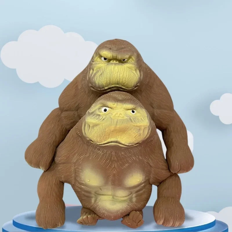 Cute Gorilla Figurines Humorous