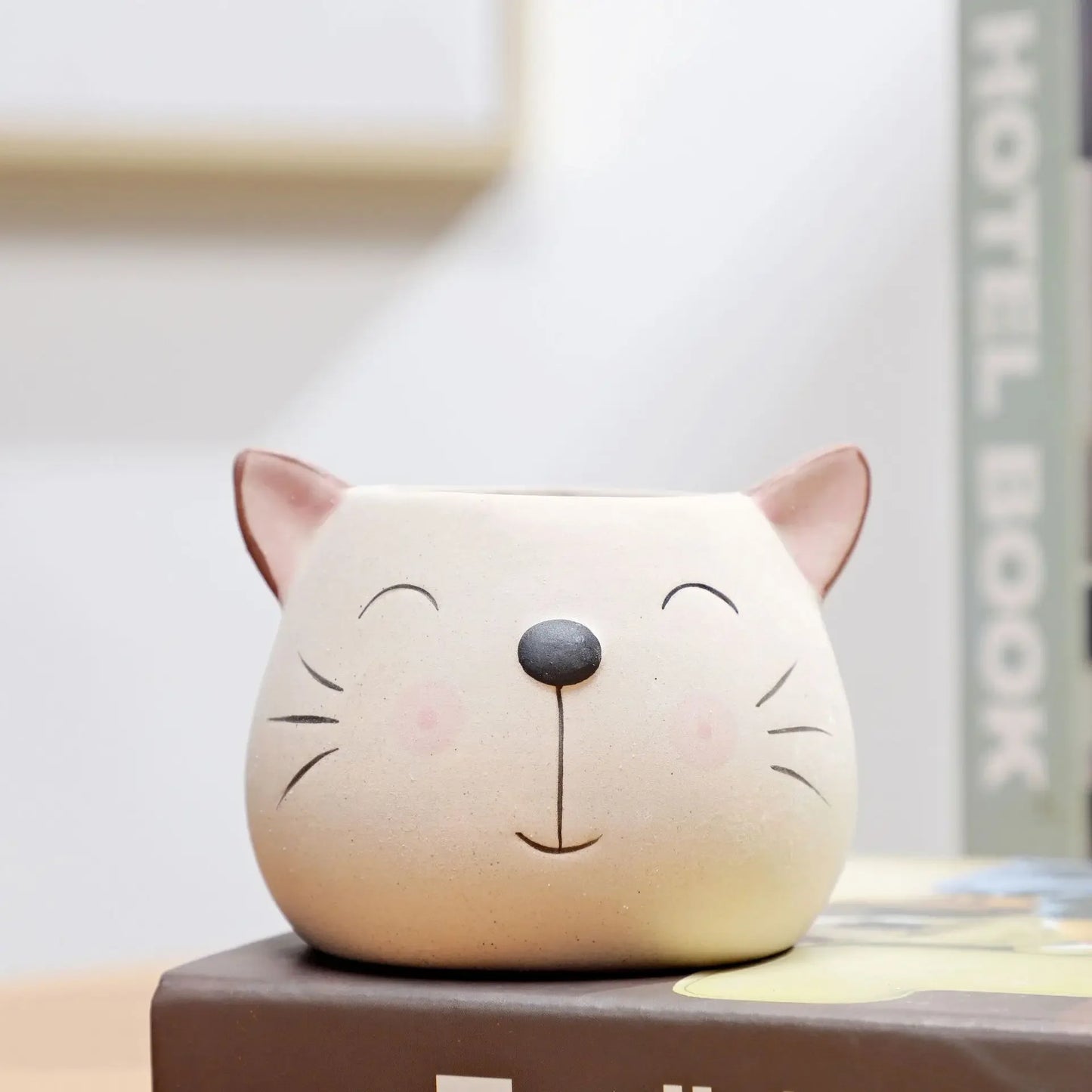 1Pcs Nordic Style Ceramic Animal Flower Pot