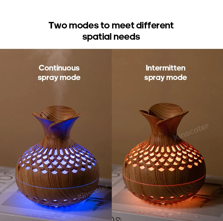 Wood Grain Humidifier 300ml