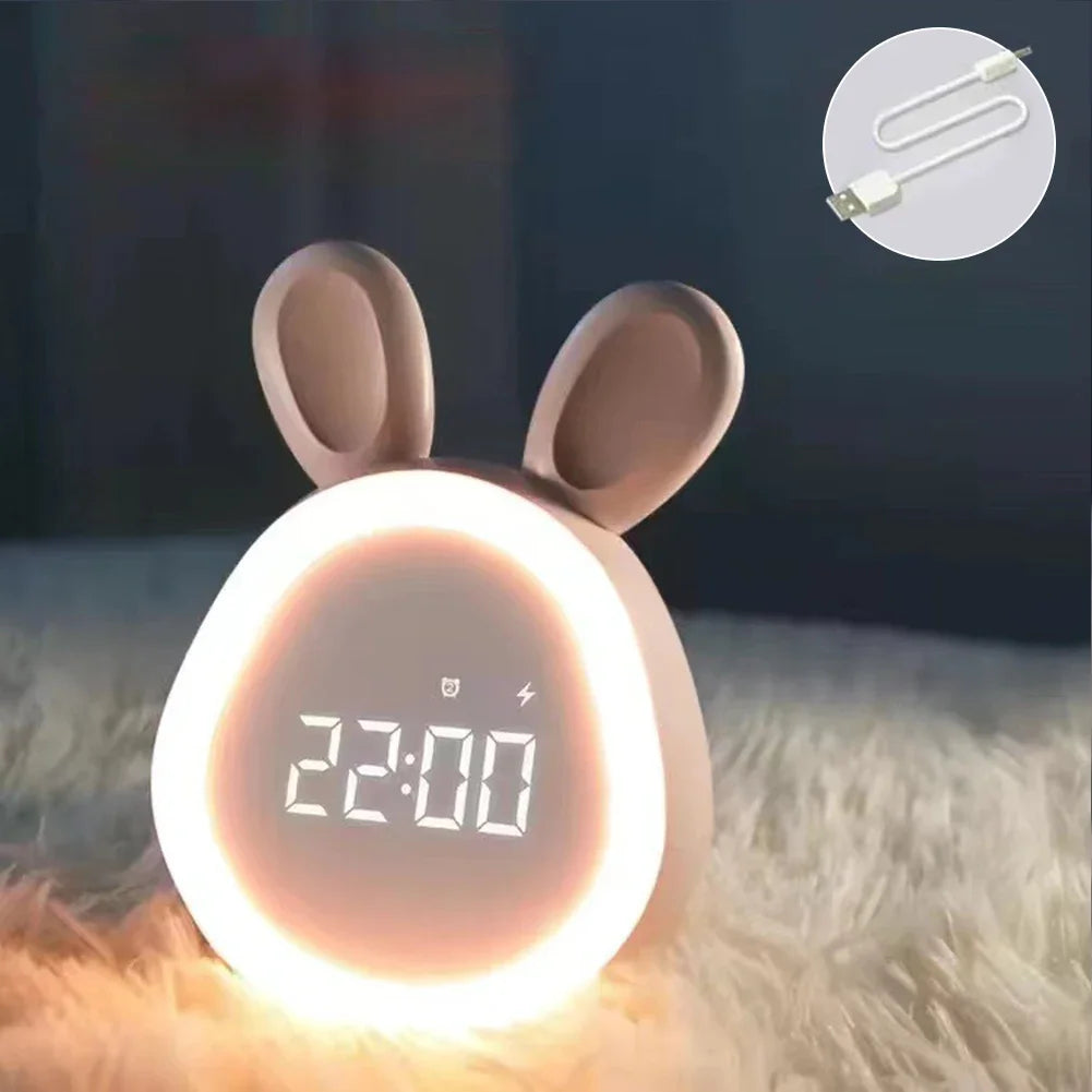 Cute Rabbit Alarm Clock