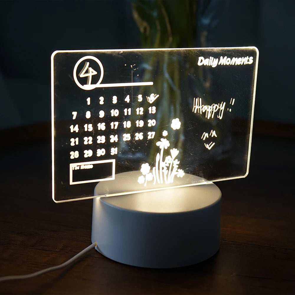 LED Note Board Night Light