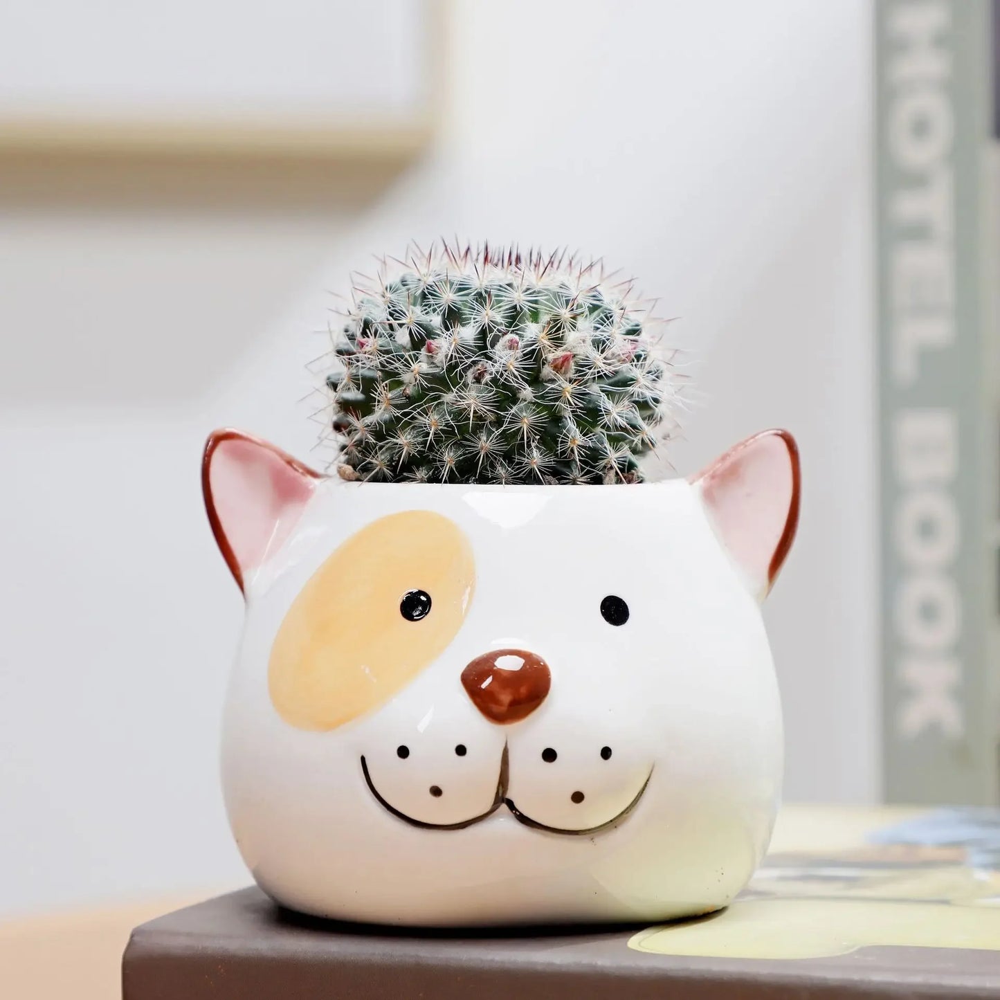 1Pcs Nordic Style Ceramic Animal Flower Pot