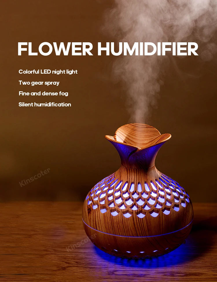 Wood Grain Humidifier 300ml