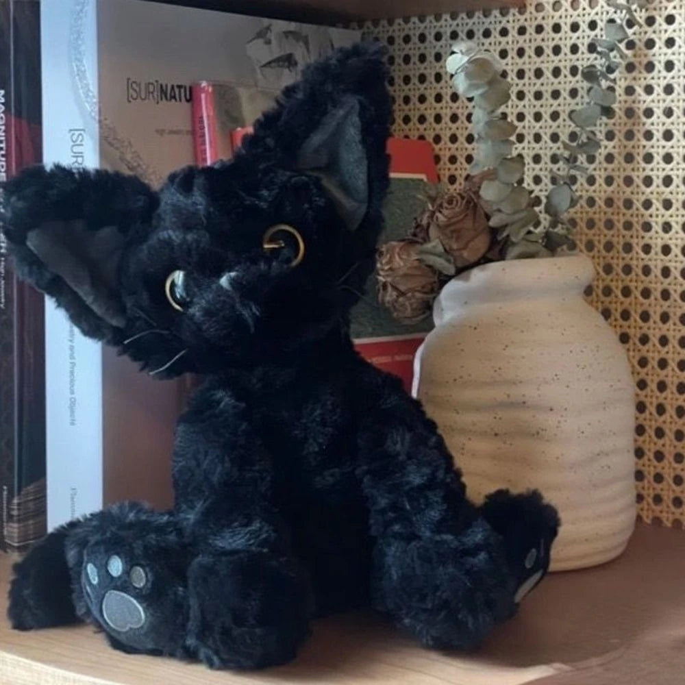 Cute Black Cat Plush
