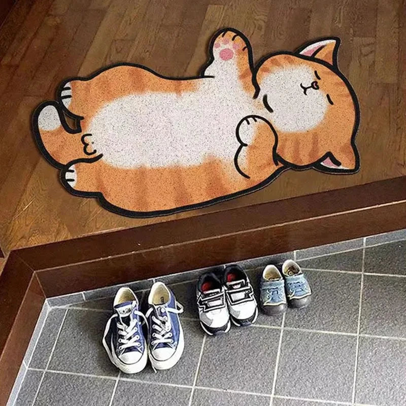 Cartoon Sand Scraping Dust Door Entrance