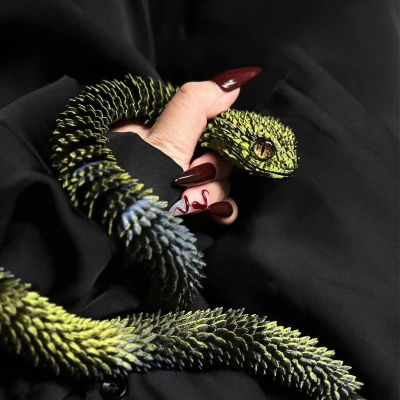 3D Printed Snake Movable