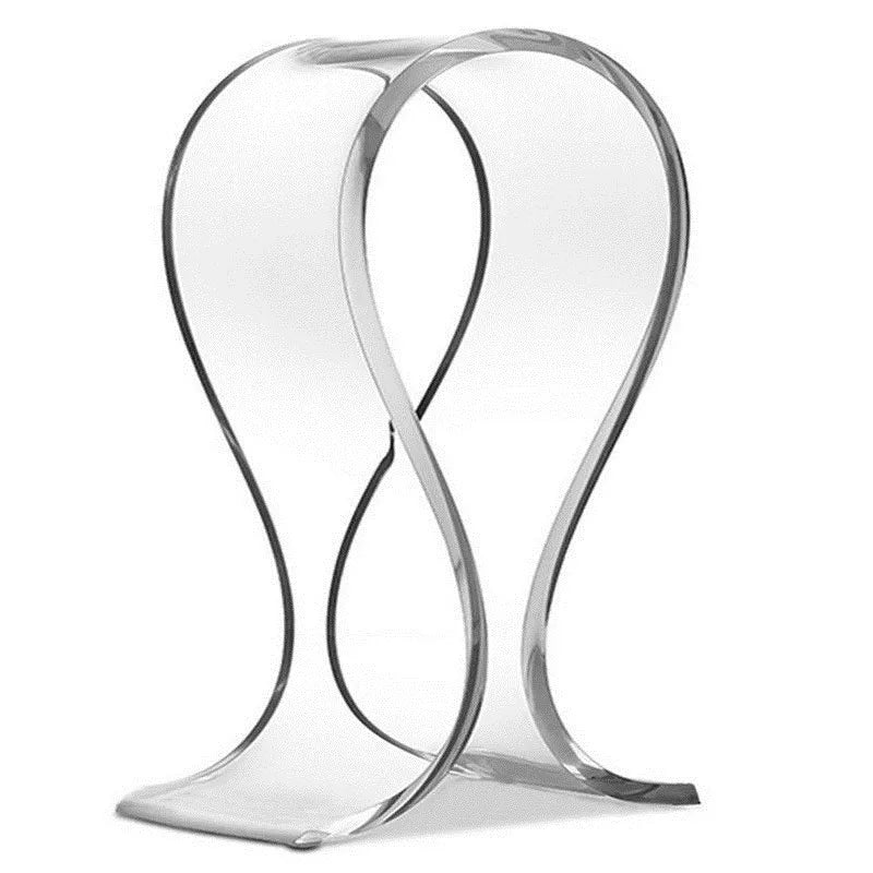 3mm Universal Acrylic Headphone Headset Earphone Stand Holder
