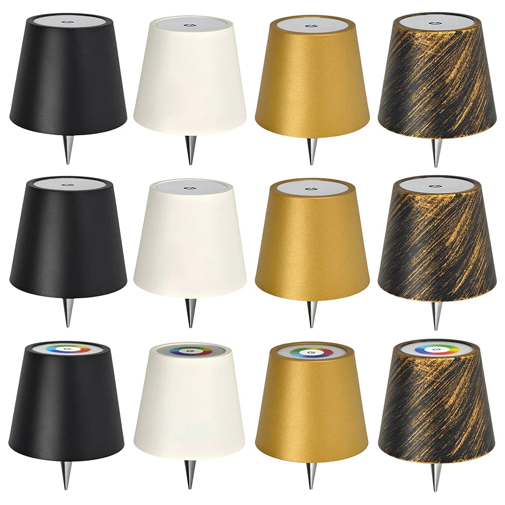 Metal Dimmable Bottle Lamp