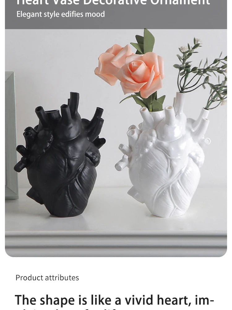 Heart Vase Personalised Sculpture