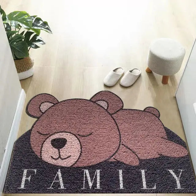 Cartoon Sand Scraping Dust Door Entrance